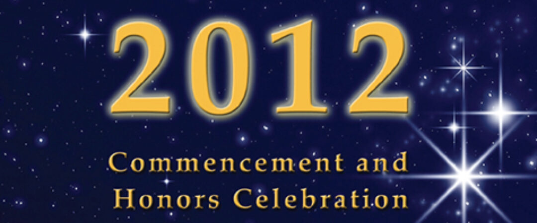 Commencement and Honors 2012 Image Gallery